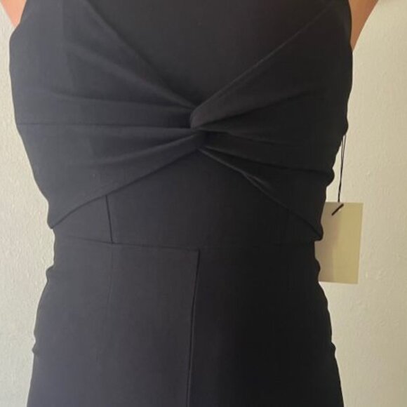 Episode Strapless Black Jumpsuit With Knot Detail back zipper elegant stylish - Picture 5 of 10